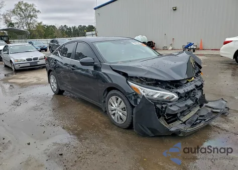 2020 Nissan Sentra S из США, поврежденный, VIN 3N1AB8BV2LY307415